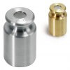 M1 MASS STANDARD - KNOB WEIGHTS WITH ADJUSTMENT CHAMBER - M1 MASS STANDARD - KNOB WEIGHTS WITH ADJUSTMENT CHAMBER - 2 G