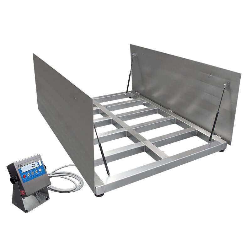 WPT/4 H/Z STAINLESS STEEL PLATFORM SCALES, PIT VERSION - WPT/4 3000 H9/Z