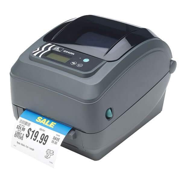 LABEL PRINTERS - GX 420T ZEBRA PRINTER LABEL PRINTERS - GX 420T ZEBRA PRINTER