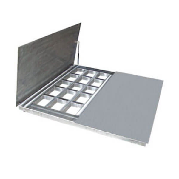 STAINLESS STEEL PLATFORMS, PIT VERSION - PL/4/3000/H10/Z
