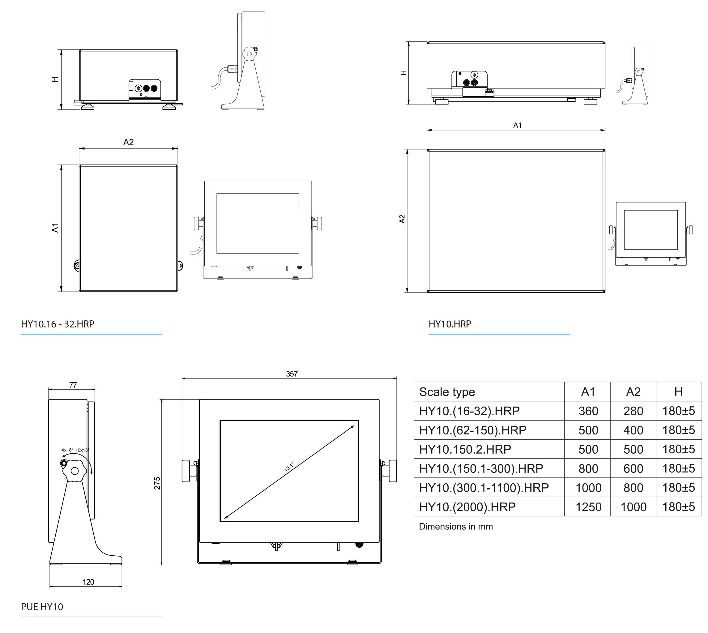 HY10.HRP High Resolution Scales - RADWAG Mérlegek