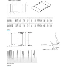 pl_4n_150_h1_ld_2 Stainless steel ramp platforms with LD lifting system